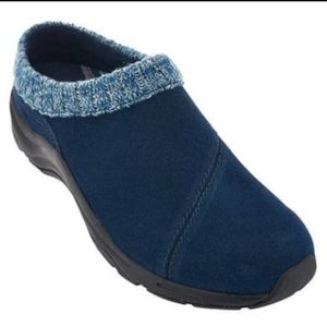 🆕 Vionic | Arbor Navy Blue Suede Slip-on Comfort Shoes Women's 7 Wide